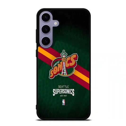 Seattle Supersonics Color Samsung Galaxy S24 Plus Case