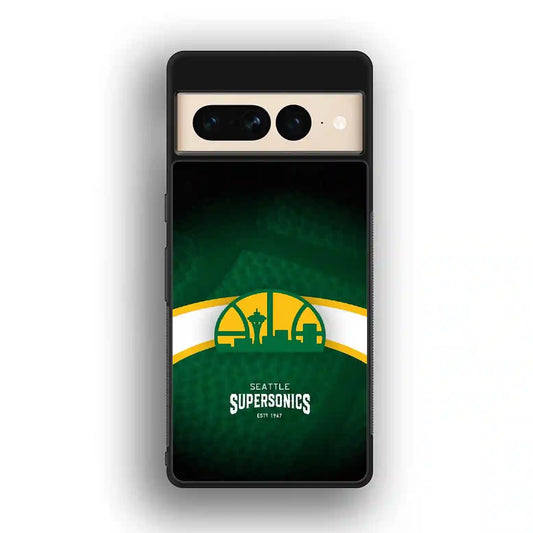 Seattle Supersonics Colorful Google Pixel 7 Pro Case