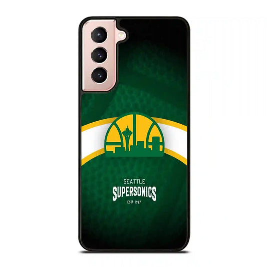 Seattle Supersonics Colorful Samsung Galaxy S21 Plus Case