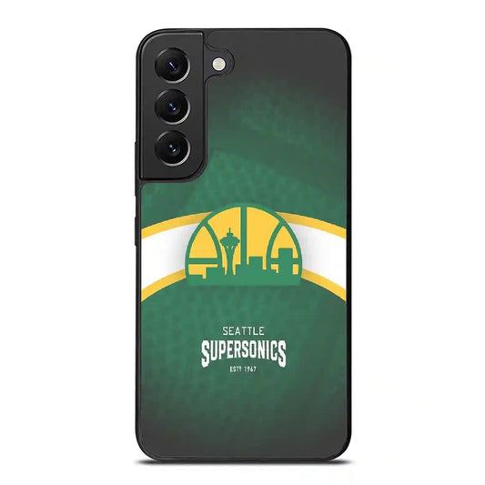 Seattle Supersonics Colorful Samsung Galaxy S22 FE Case