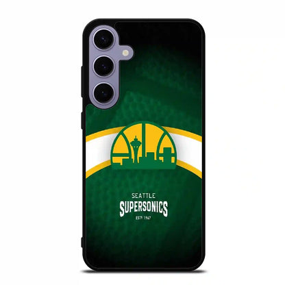 Seattle Supersonics Colorful Samsung Galaxy S24 Plus Case