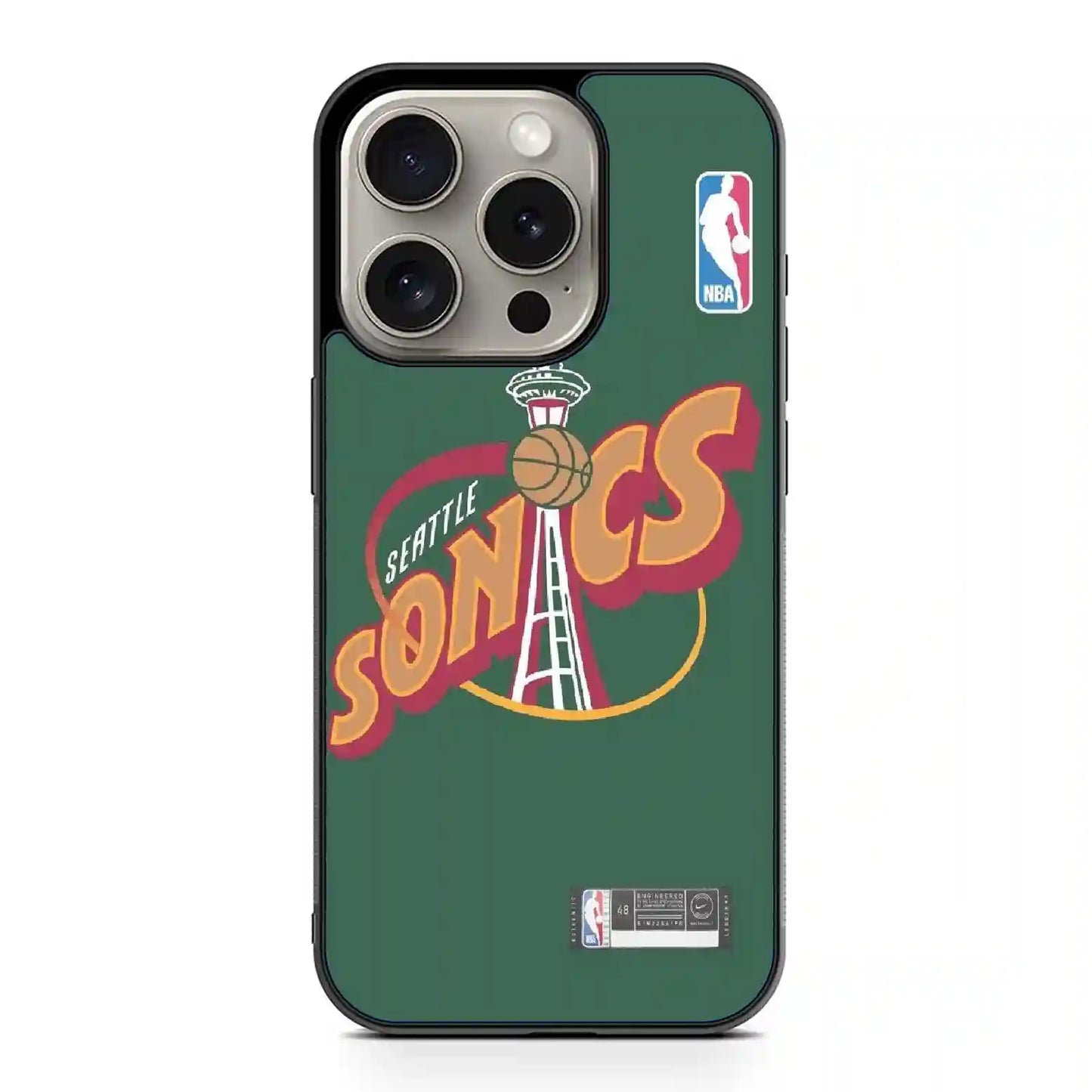 Seattle Supersonics iPhone 15 Pro Max Case