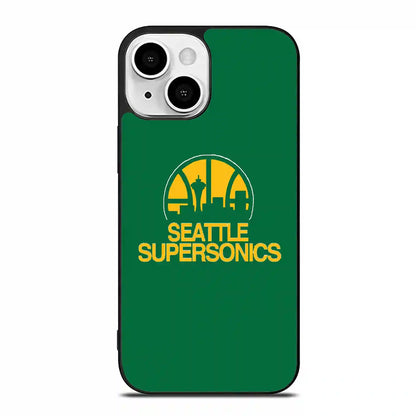 Seattle Supersonics Retro iPhone 13 Mini Case