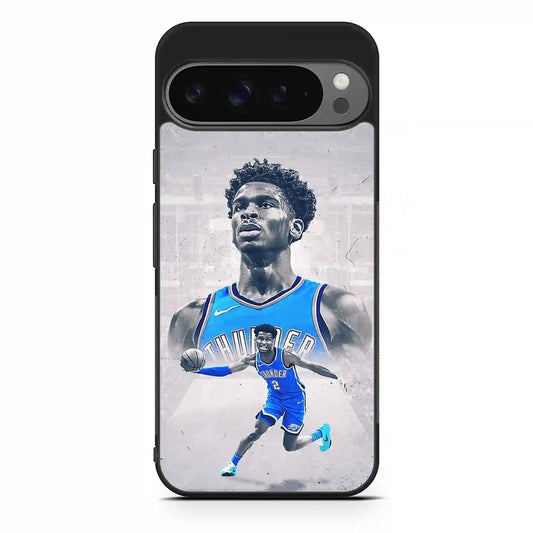 Shai Gilgeous Alexander Basketball Google Pixel 9 Pro XL Case