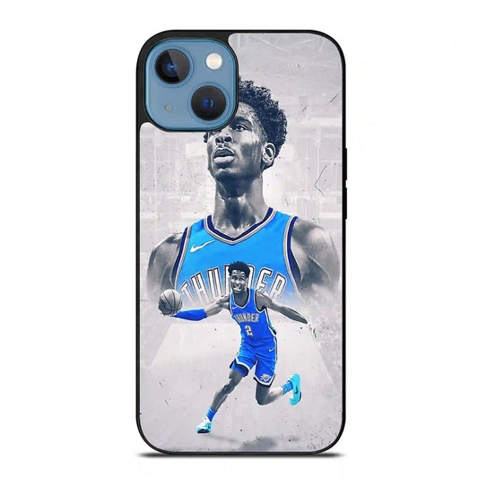 Shai Gilgeous Alexander Basketball iPhone 14 Case