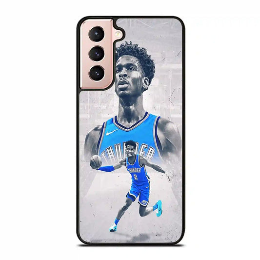 Shai Gilgeous Alexander Basketball Samsung Galaxy S21 Plus Case