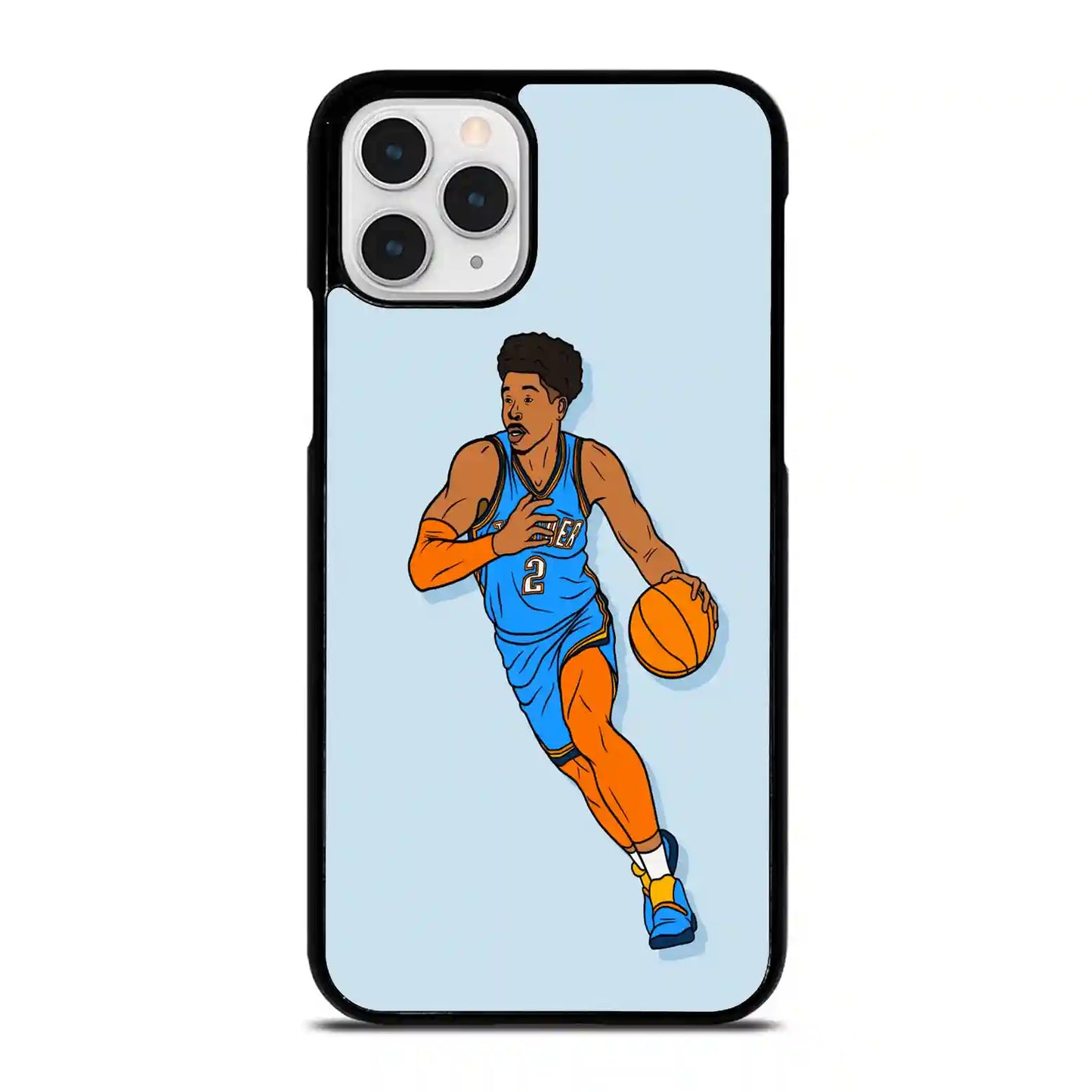 Shai Gilgeous Alexander Cartoon iPhone 12 Pro Max Case