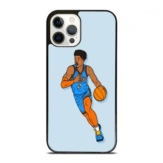 Shai Gilgeous Alexander Cartoon iPhone 12 Pro Case