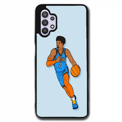 Shai Gilgeous Alexander Cartoon Samsung Galaxy A32 5G Case