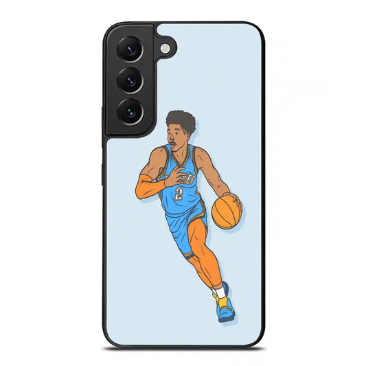 Shai Gilgeous Alexander Cartoon Samsung Galaxy S22 FE Case