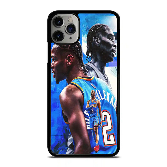 Shai Gilgeous Alexander Dark iPhone 11 Pro Case