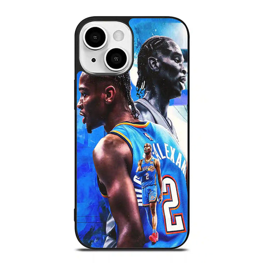 Shai Gilgeous Alexander Dark iPhone 13 Mini Case