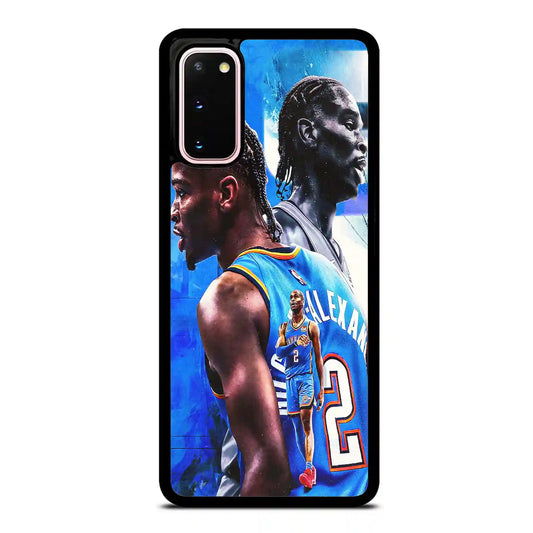 Shai Gilgeous Alexander Dark Samsung Galaxy S20 Case