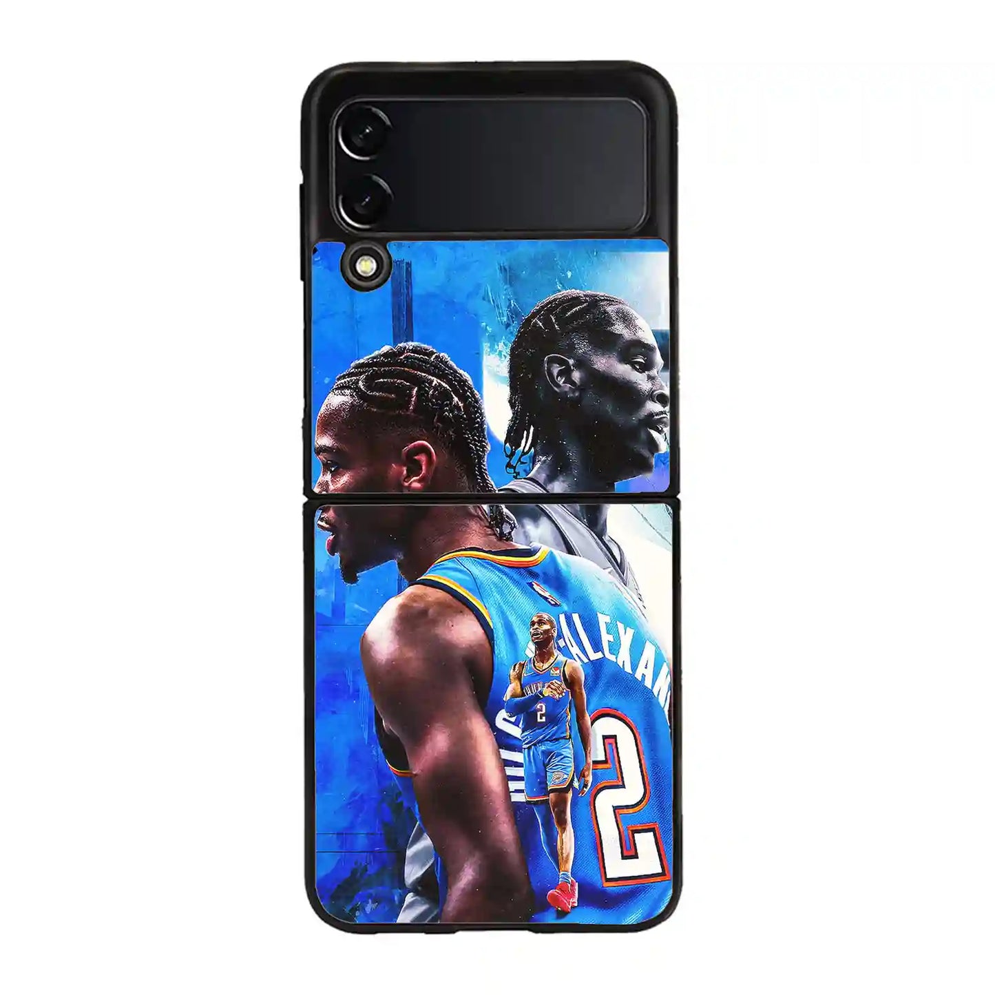 Shai Gilgeous Alexander Dark Samsung Z4 Flip Case