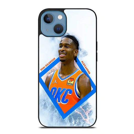 Shai Gilgeous Alexander iPhone 14 Case