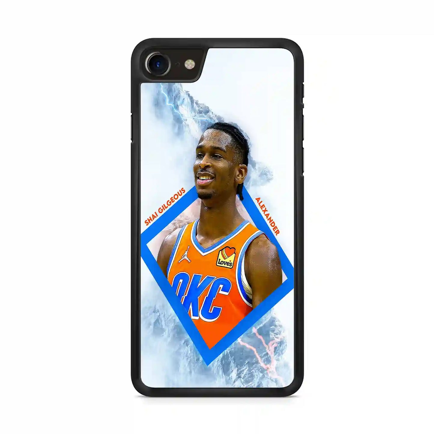 Shai Gilgeous Alexander iPhone SE 2020 Case