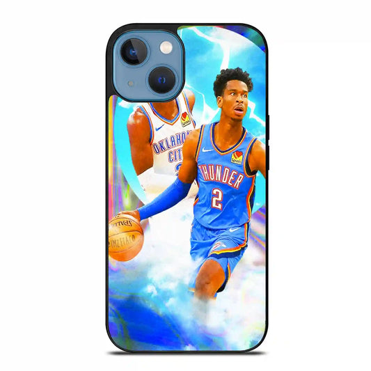 Shai Gilgeous Alexander Nba iPhone 14 Case