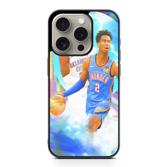 Shai Gilgeous Alexander Nba iPhone 15 Pro Max Case