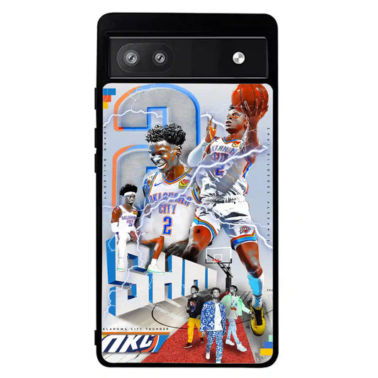 Shai Gilgeous Alexander Nba Okc Google Pixel 6 Pro Case