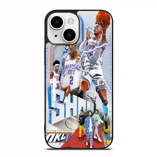 Shai Gilgeous Alexander Nba Okc iPhone 13 Mini Case