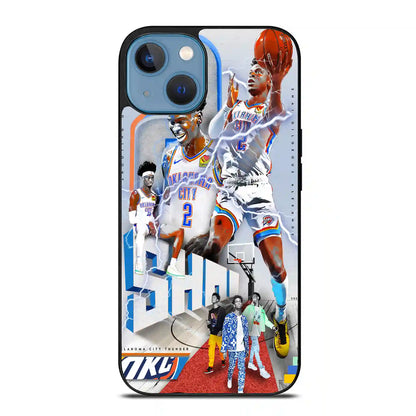 Shai Gilgeous Alexander Nba Okc iPhone 14 Case