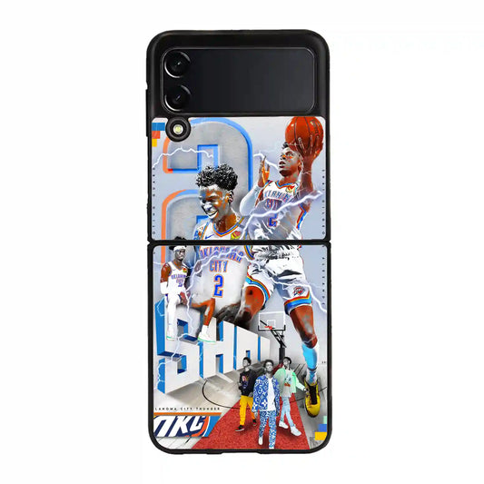 Shai Gilgeous Alexander Nba Okc Samsung Z4 Flip Case