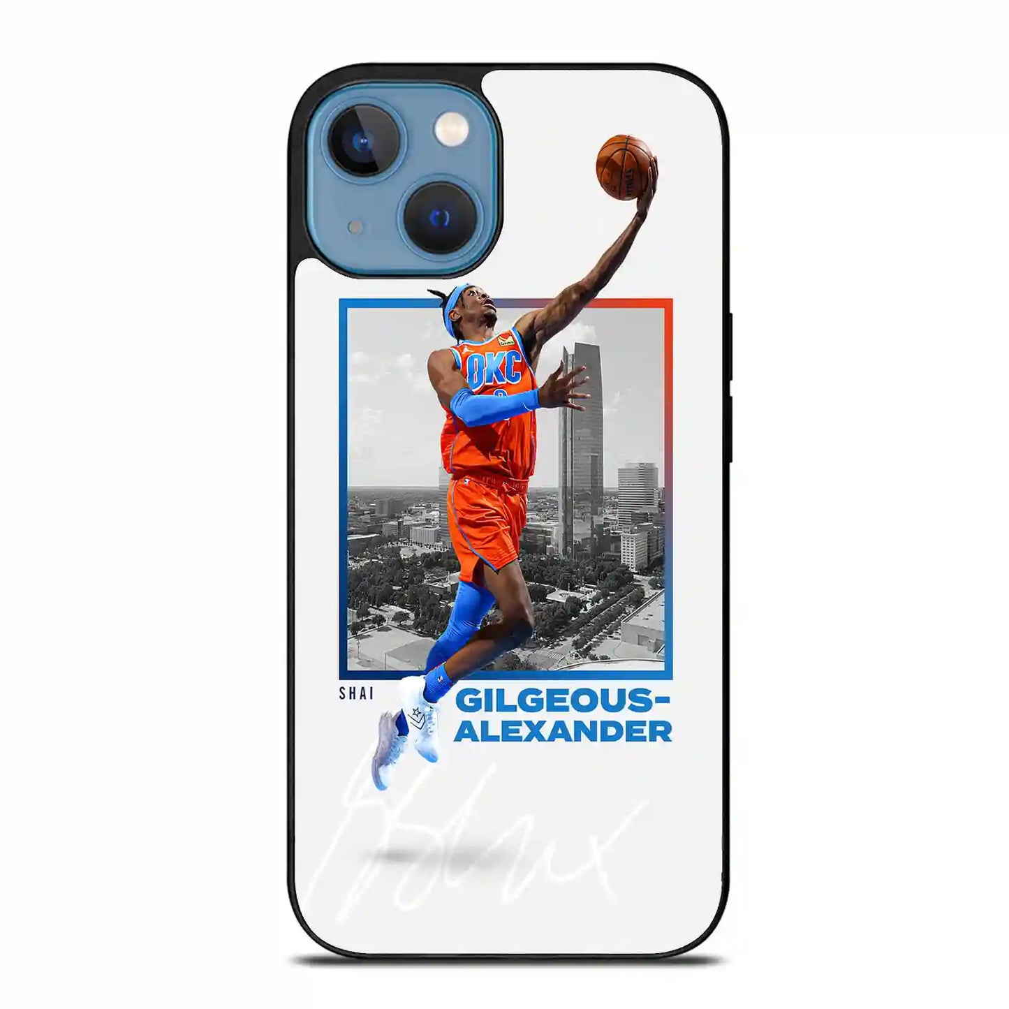 Shai Gilgeous Alexander Okc iPhone 14 Case