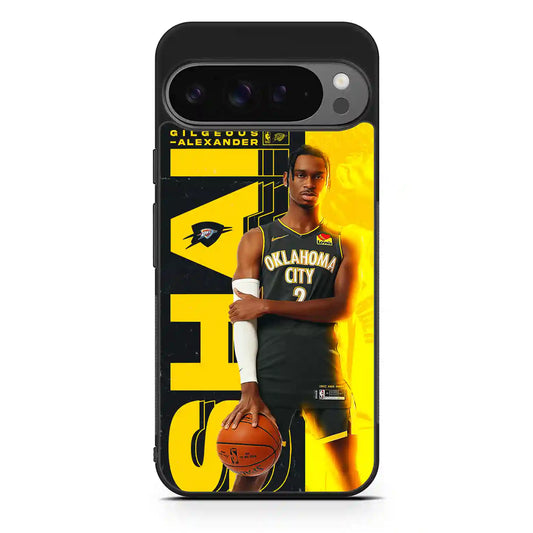 Shai Gilgeous Alexander Okhlahoma Google Pixel 9 Pro XL Case