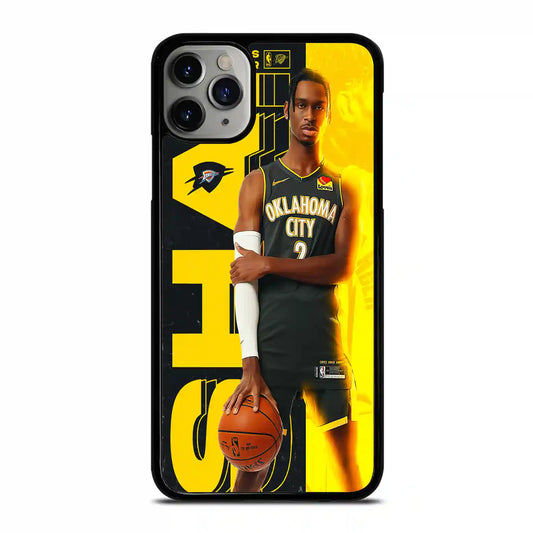 Shai Gilgeous Alexander Okhlahoma iPhone 11 Pro Case