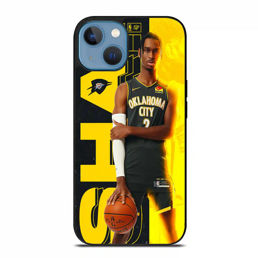 Shai Gilgeous Alexander Okhlahoma iPhone 14 Case