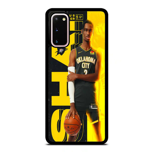 Shai Gilgeous Alexander Okhlahoma Samsung Galaxy S20 Case