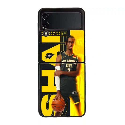 Shai Gilgeous Alexander Okhlahoma Samsung Z4 Flip Case