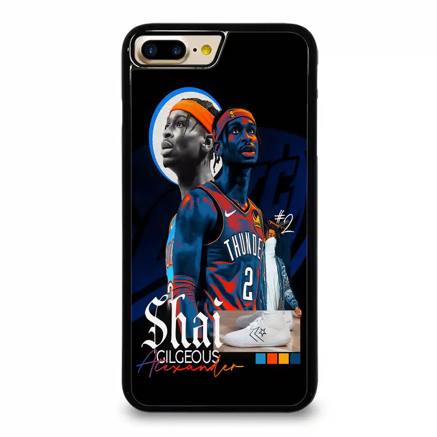 Shai Gilgeous Alexander Retro Vintage iPhone 7-8 Plus Case