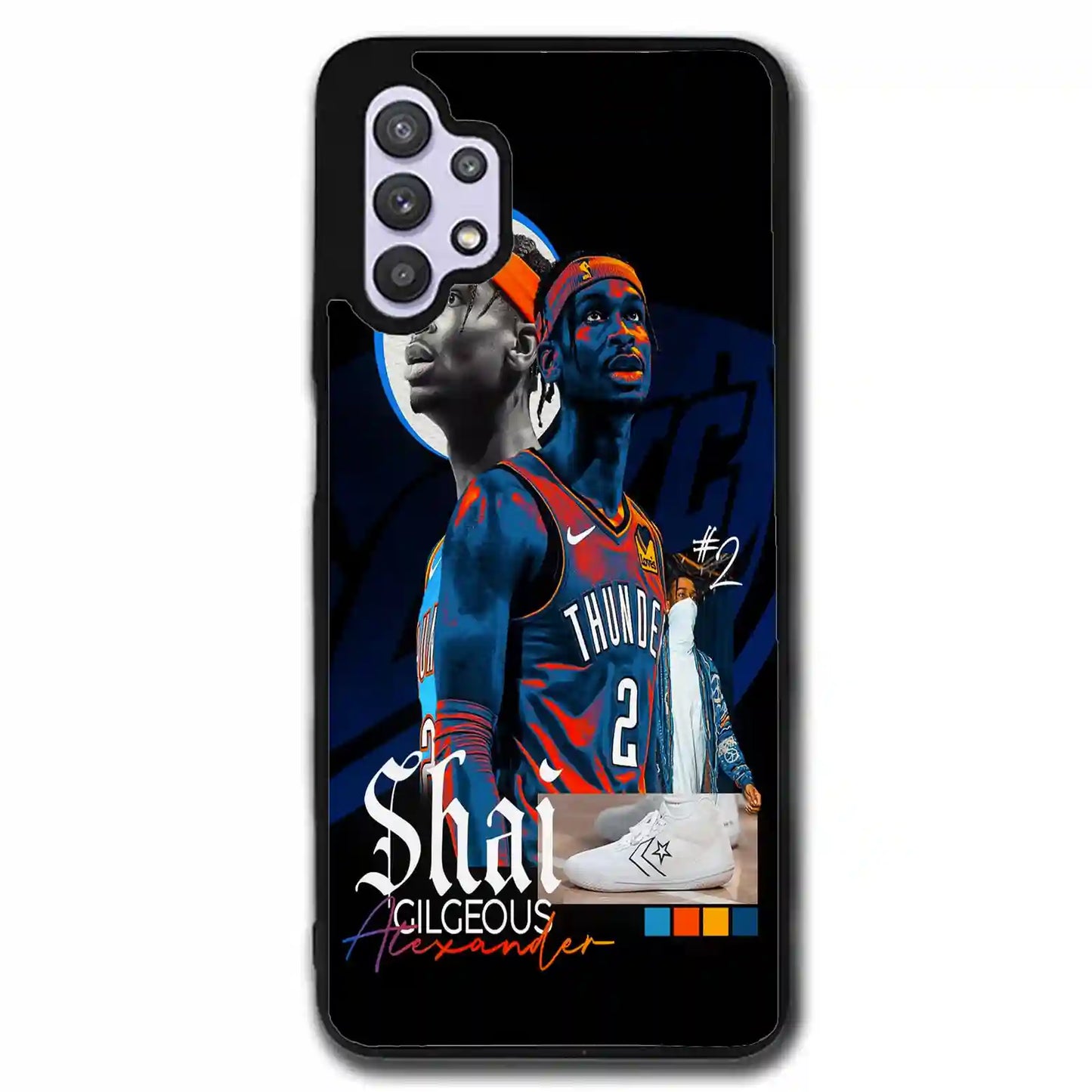 Shai Gilgeous Alexander Retro Vintage Samsung Galaxy A32 5G Case