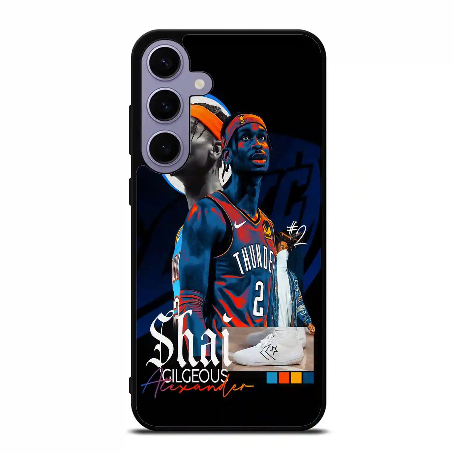 Shai Gilgeous Alexander Retro Vintage Samsung Galaxy S24 Plus Case