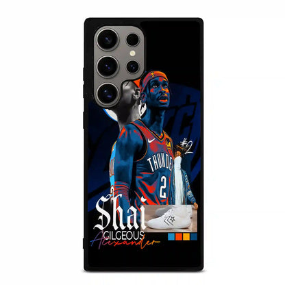 Shai Gilgeous Alexander Retro Vintage Samsung Galaxy S24 Ultra Case