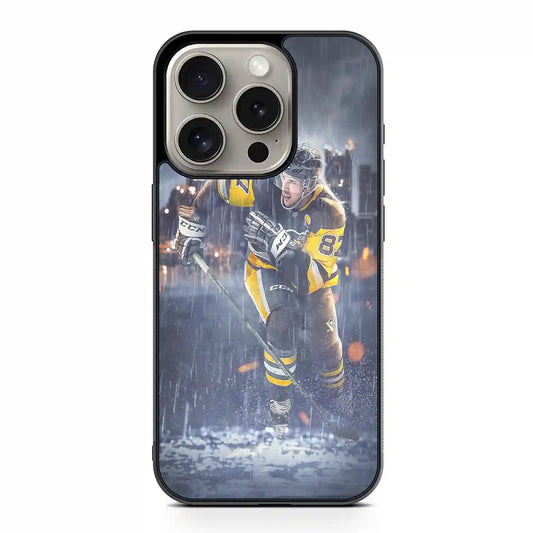 Sidney Crosby Rain City iPhone 15 Pro Max Case