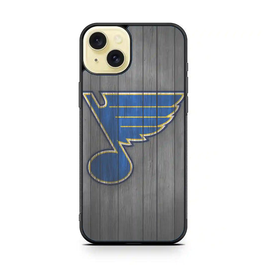 St Louis Blues Color iPhone 15 Plus Case