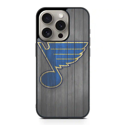 St Louis Blues Color iPhone 15 Pro Max Case