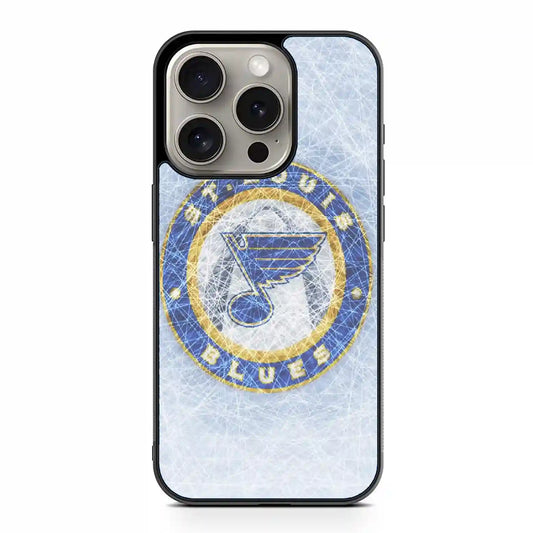 St Louis Blues Colorful iPhone 15 Pro Max Case