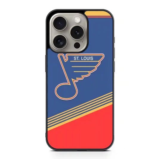 St Louis Blues New Desighn iPhone 15 Pro Max Case