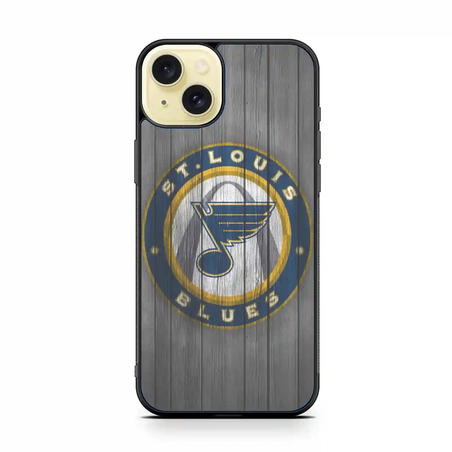 St Louis Blues Personalized iPhone 15 Plus Case