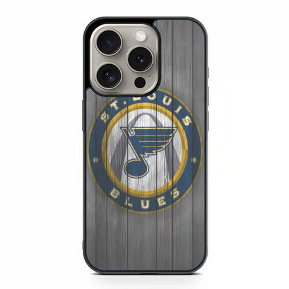 St Louis Blues Personalized iPhone 15 Pro Max Case