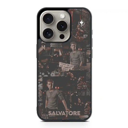 Stefan Salvatore Classic iPhone 15 Pro Max Case