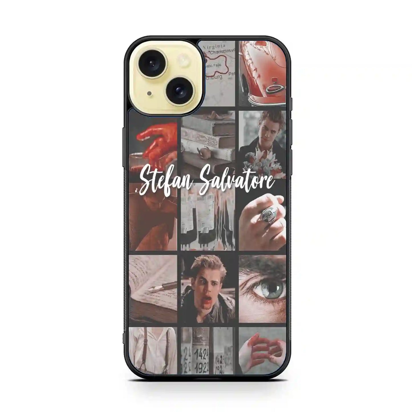 Stefan Salvatore Color iPhone 15 Plus Case