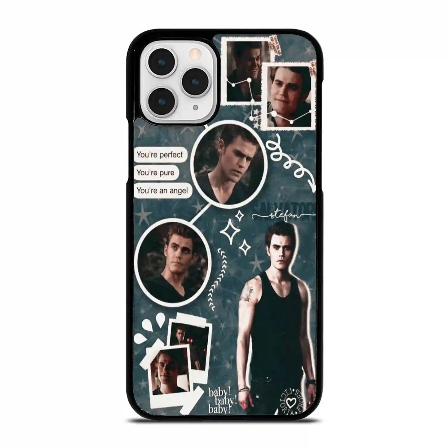 Stefan Salvatore Colorful iPhone 12 Pro Max Case