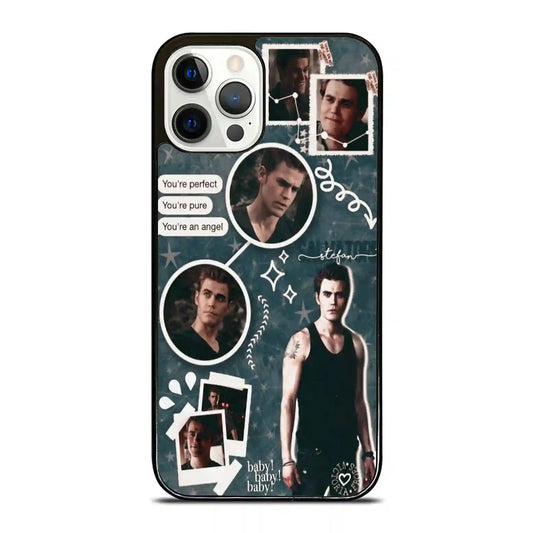 Stefan Salvatore Colorful iPhone 12 Pro Case