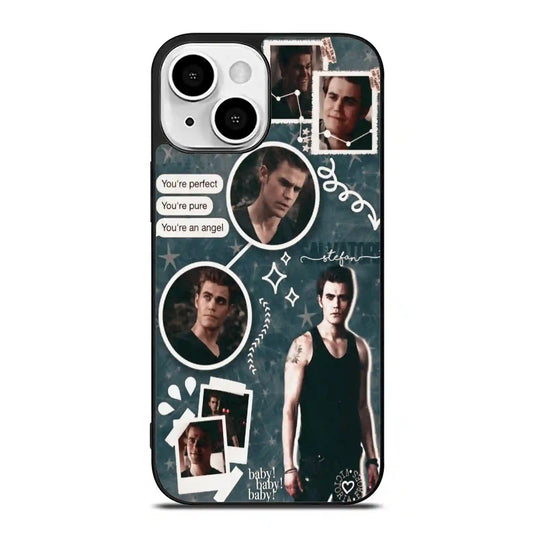 Stefan Salvatore Colorful iPhone 13 Mini Case