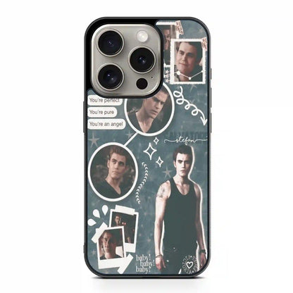 Stefan Salvatore Colorful iPhone 15 Pro Max Case