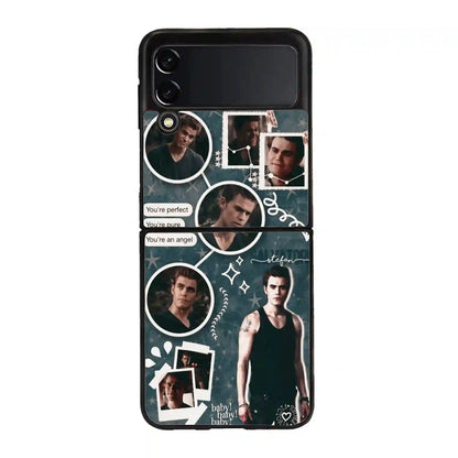 Stefan Salvatore Colorful Samsung Z4 Flip Case